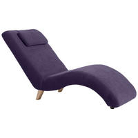 LIEGE Velours Violett  - Buchefarben/Violett, Design, Holz/Textil (65/84/163cm) - Max Winzer