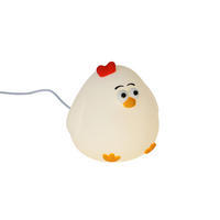 NOČNÉ SVETLO, 11,5/11,2/10,2 cm - biela, Trend, plast (11,5/11,2/10,2cm) - Novel