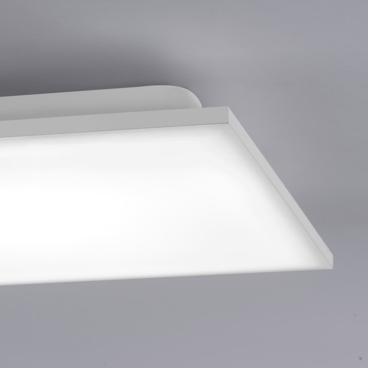 LED-DECKENLEUCHTE Eleonora 44,5/44,5/7,2 cm   - Basics, Kunststoff/Metall (44,5/44,5/7,2cm)
