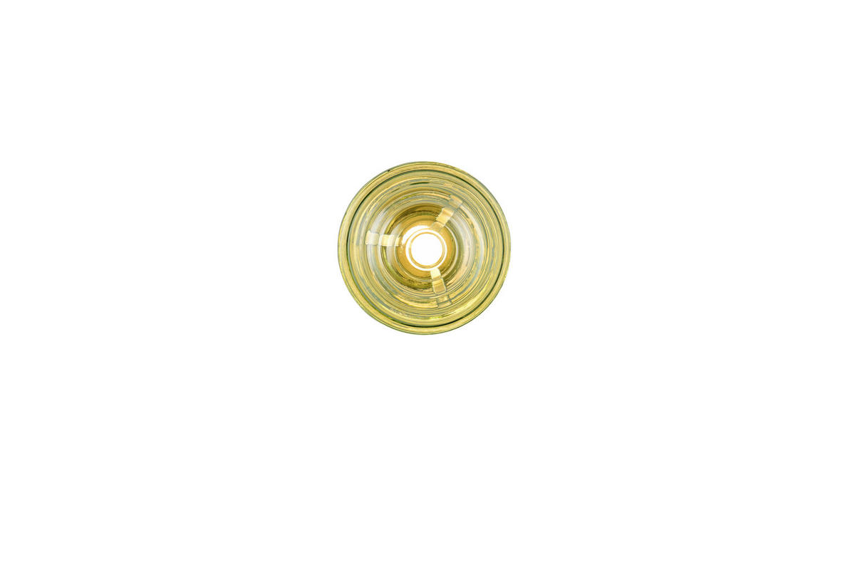 LED-WANDLEUCHTE - Messingfarben/Grün, Lifestyle, Glas/Metall (15,5/15cm)