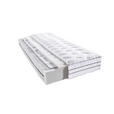 TASCHENFEDERKERNMATRATZE 120/200 cm Höhe ca. 24 cm  - Weiß, Basics, Textil (120/200cm) - Novel