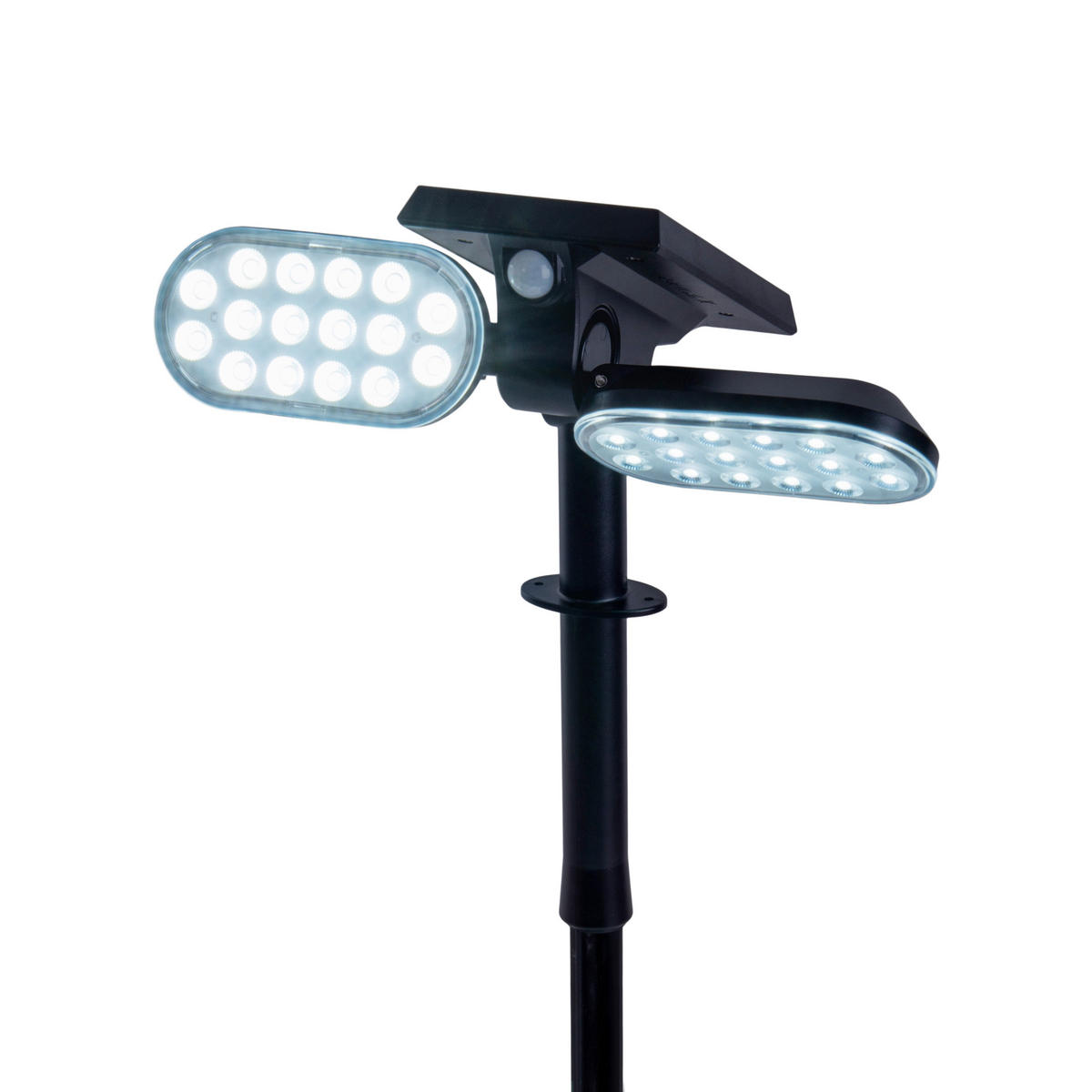 LED-STRAHLER - Schwarz, Basics, Kunststoff (23,2/15,5/31,9cm) - Näve