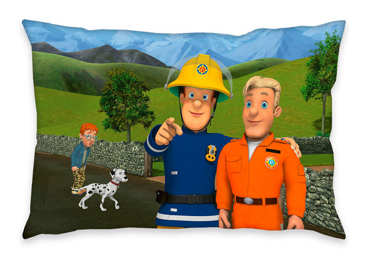 BABYBETTWÄSCHESET Feuerwehrmann Sam Renforcé 100/135 cm  - Multicolor, Basics, Textil (100/135cm)