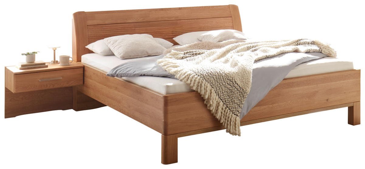 BETTANLAGE 180/200 cm  in Eichefarben   - Eichefarben, Konventionell, Holz/Holzwerkstoff (180/200cm) - Dieter Knoll