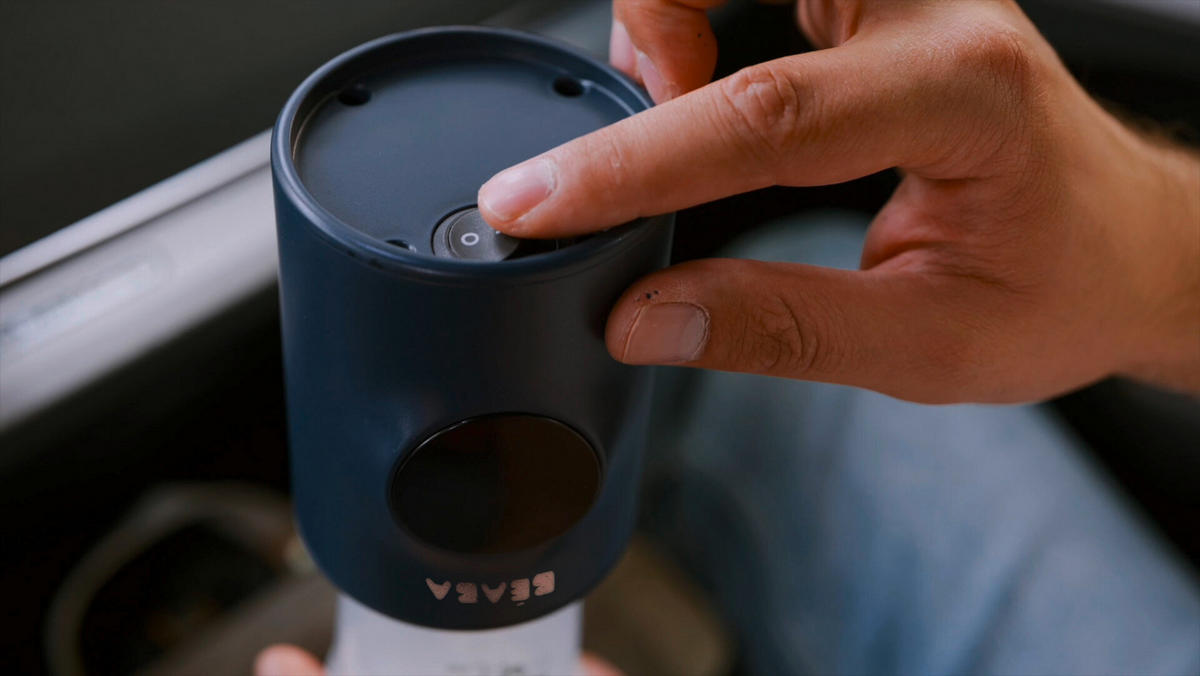 BABYKOSTWÄRMER Milk nomad  - Dunkelblau, Basics, Kunststoff/Metall (8,2/11,2/8,2cm) - Beaba