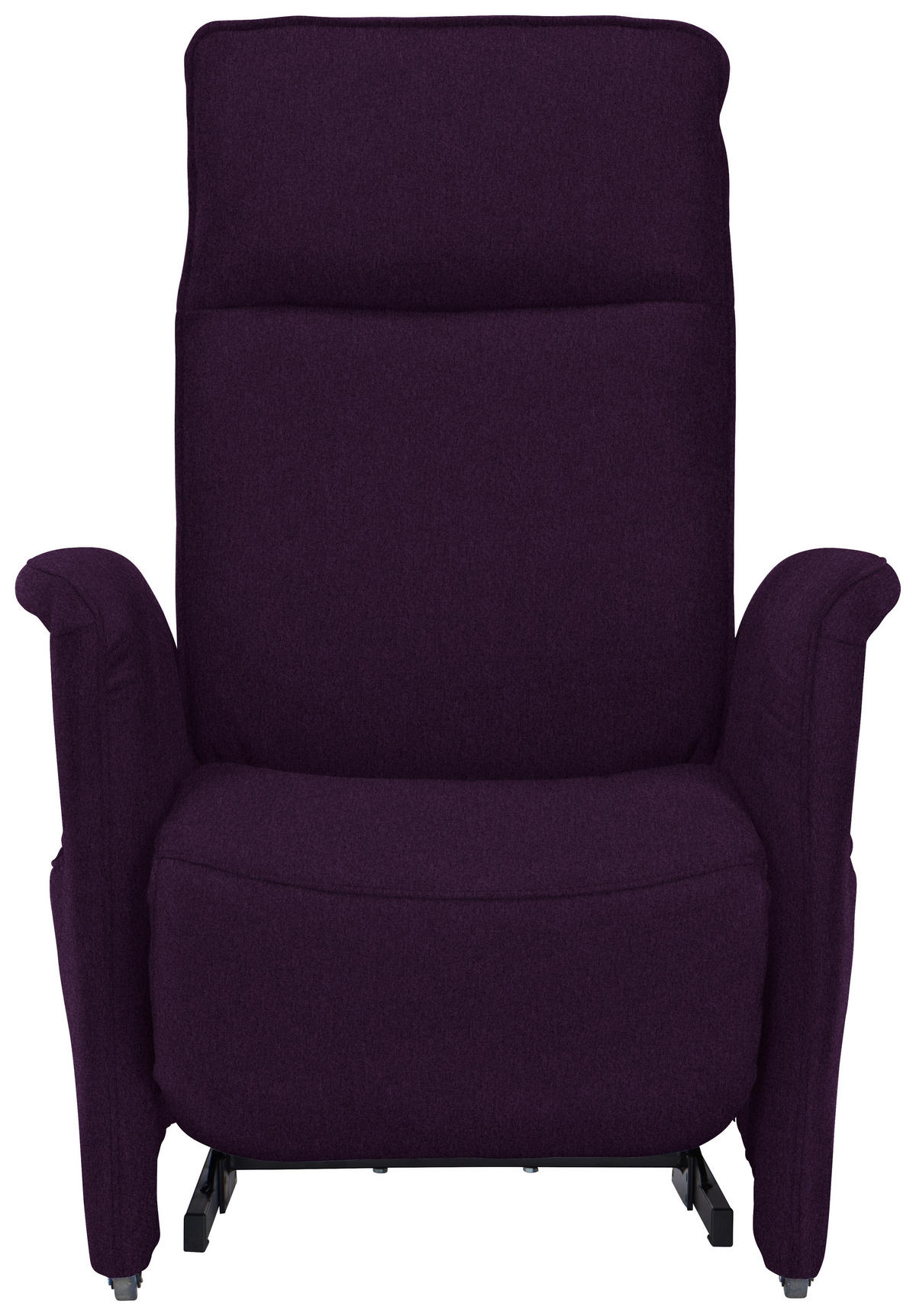 FERNSEHSESSEL in Chenille Violett  - Violett, Konventionell, Kunststoff/Textil (79-83/108/87cm) - Valdera