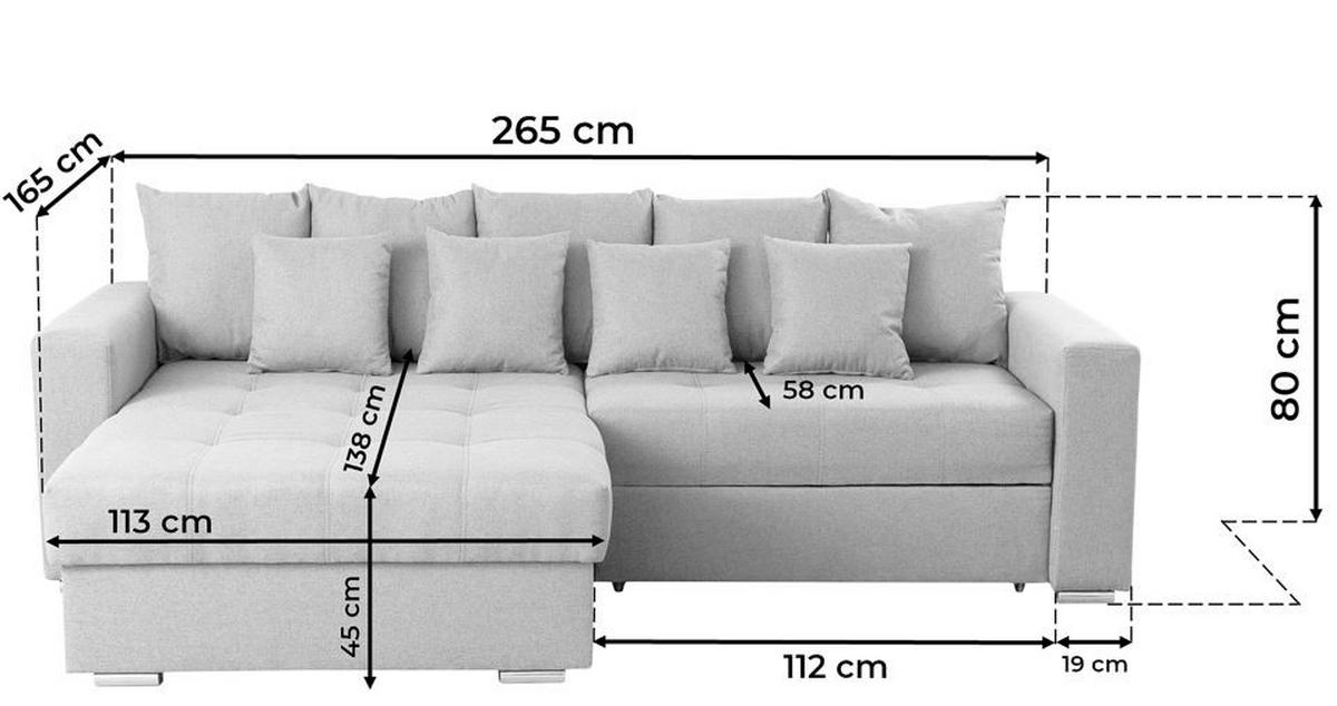 COLțAR textil bej  - argintiu/bej, Design, plastic/textil (165/265cm) - Carryhome