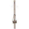 GARDEROBENPANEEL  in 10/165/5 cm  - Sandfarben, Design, Holzwerkstoff/Metall (10/165/5cm) - Dieter Knoll