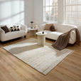 HANDWEBTEPPICH 70/130 cm Nova Creme  - Creme, KONVENTIONELL, Textil (70/130cm) - Linea Natura