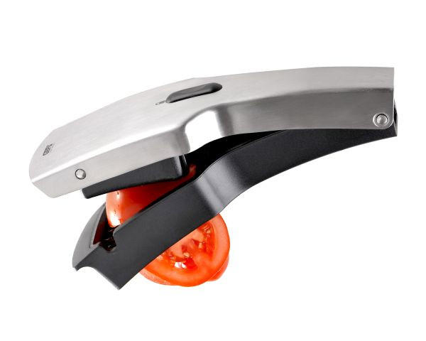 SCHEIBENSCHNEIDER - Edelstahlfarben/Schwarz, Basics, Kunststoff/Metall (20,0/7,5/4,0cm) - Gefu