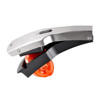 SCHEIBENSCHNEIDER - Edelstahlfarben/Schwarz, Basics, Kunststoff/Metall (20,0/7,5/4,0cm) - Gefu