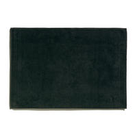 BADEMATTE Superwuschel Schwarz 50/70 cm  - Schwarz, Basics, Textil (50/70cm) - Moeve