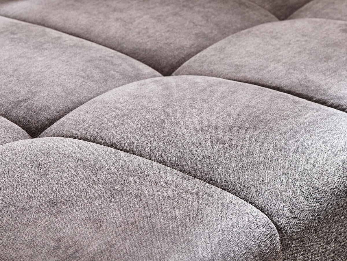 ECKSOFA Türkis Webstoff  - Türkis/Silberfarben, Design, Kunststoff/Textil (280/194cm) - Carryhome