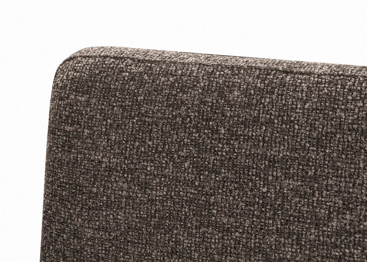 STUHL Webstoff Braun Eiche vollmassiv  - Eichefarben/Braun, KONVENTIONELL, Holz/Textil (47/89/60cm) - Linea Natura