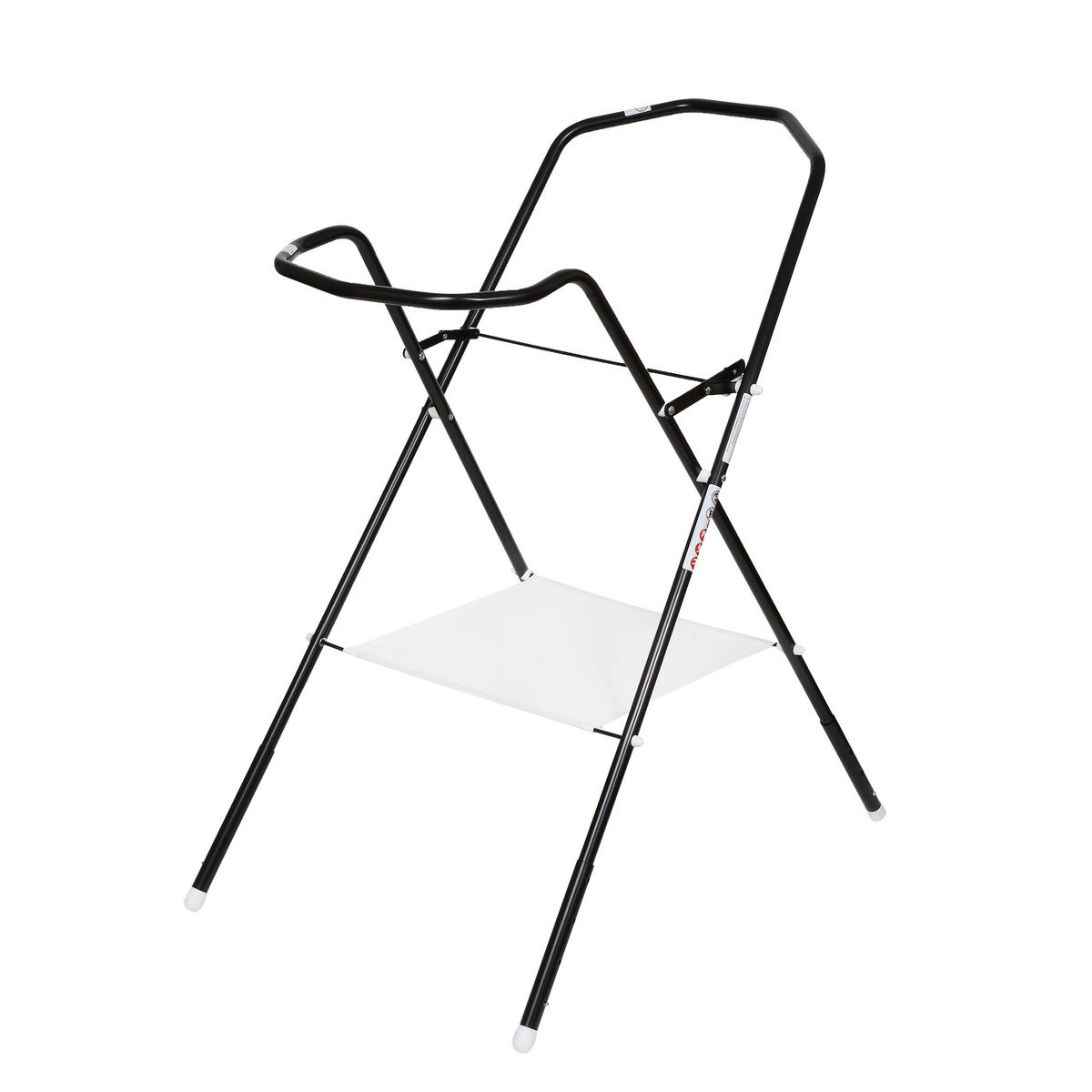 BADEWANNENSTÄNDER ECO  - Schwarz, Basics, Kunststoff/Metall (86/58/100cm) - My Baby Lou