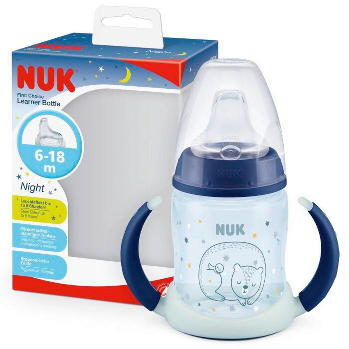 OTROŠKA STEKLENIČKA - večbarvno, Basics, umetna masa (14,8cm)