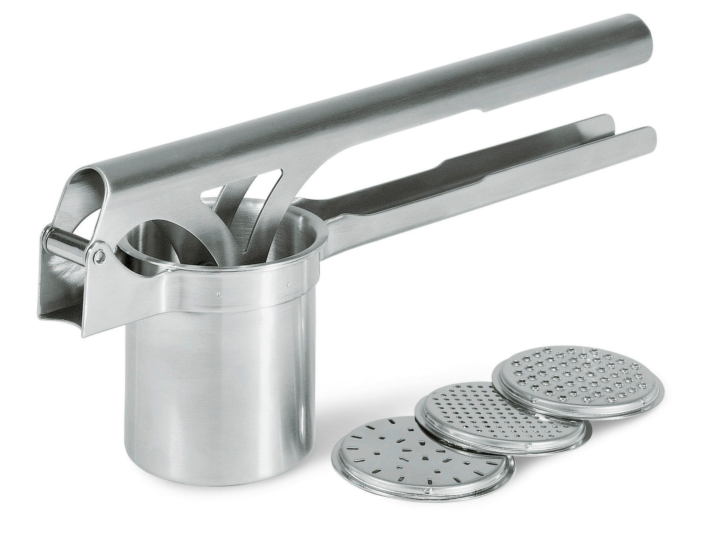 KARTOFFELPRESSE - Silberfarben, Basics, Metall - Gefu