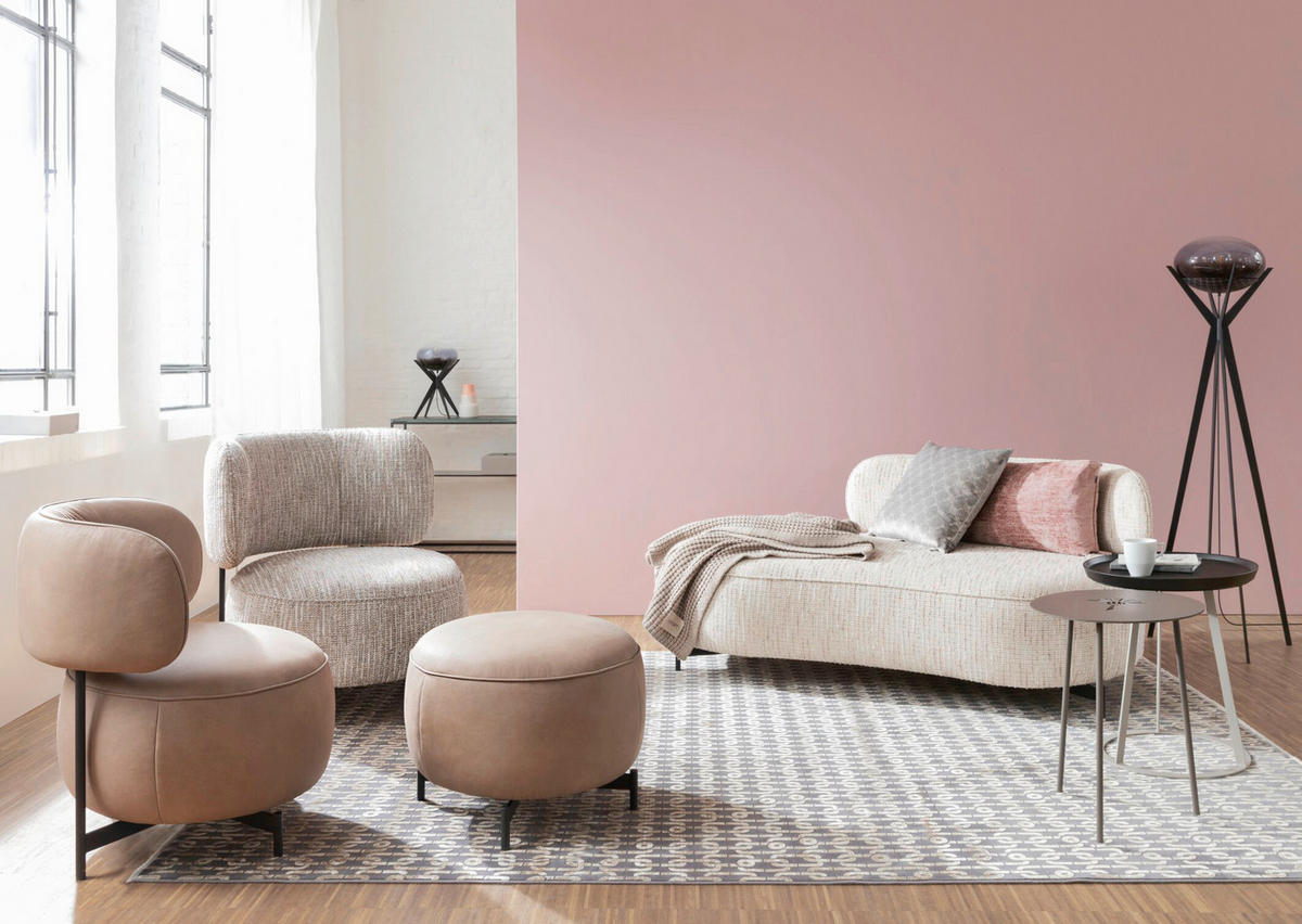 KISSEN 40/60 cm  - Hellrosa, Basics, Textil (40/60cm) - Joop!