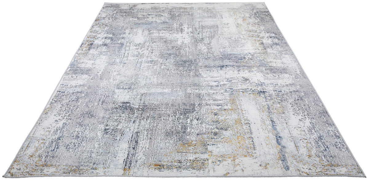 VINTAGEMATTA 160/230 cm Leo  - grå, Design, textil/plast (160/230cm) - Novel