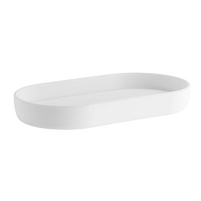 SEIFENSCHALE Kunststoff  - Weiß, Basics, Kunststoff (18/2,4/9,5cm)