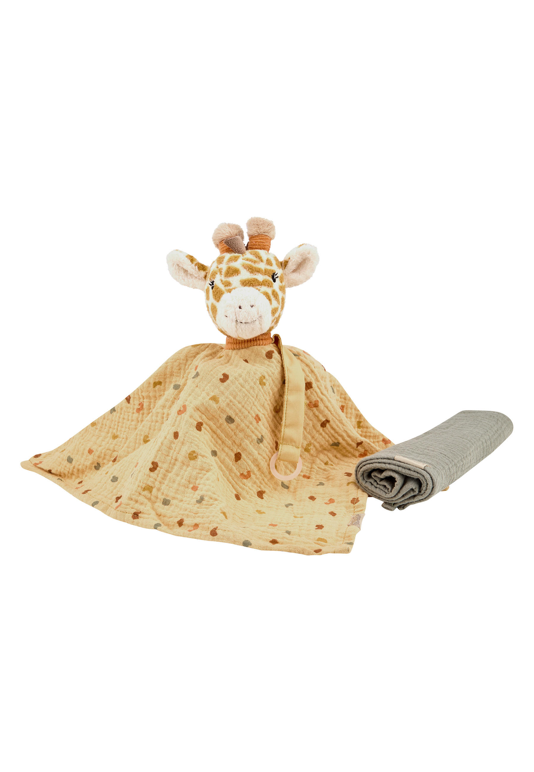 BABYGESCHENKSET 2-teilig Giraffe Kaya  - Dunkelgelb, Basics, Textil (36/45/8cm) - Sterntaler