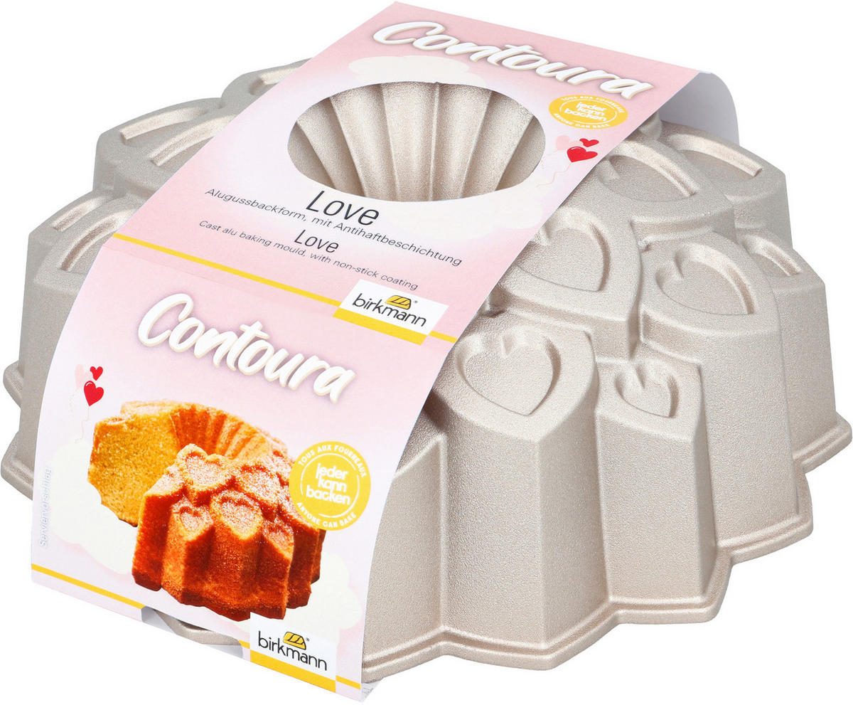 GUGELHUPFFORM  - Silberfarben, Trend, Metall (25/9cm) - Birkmann