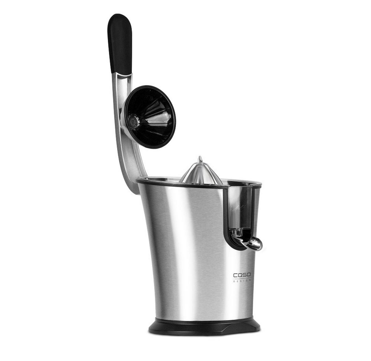 ZITRONENPRESSE  - Silberfarben/Schwarz, Basics, Kunststoff/Metall - CASO Design