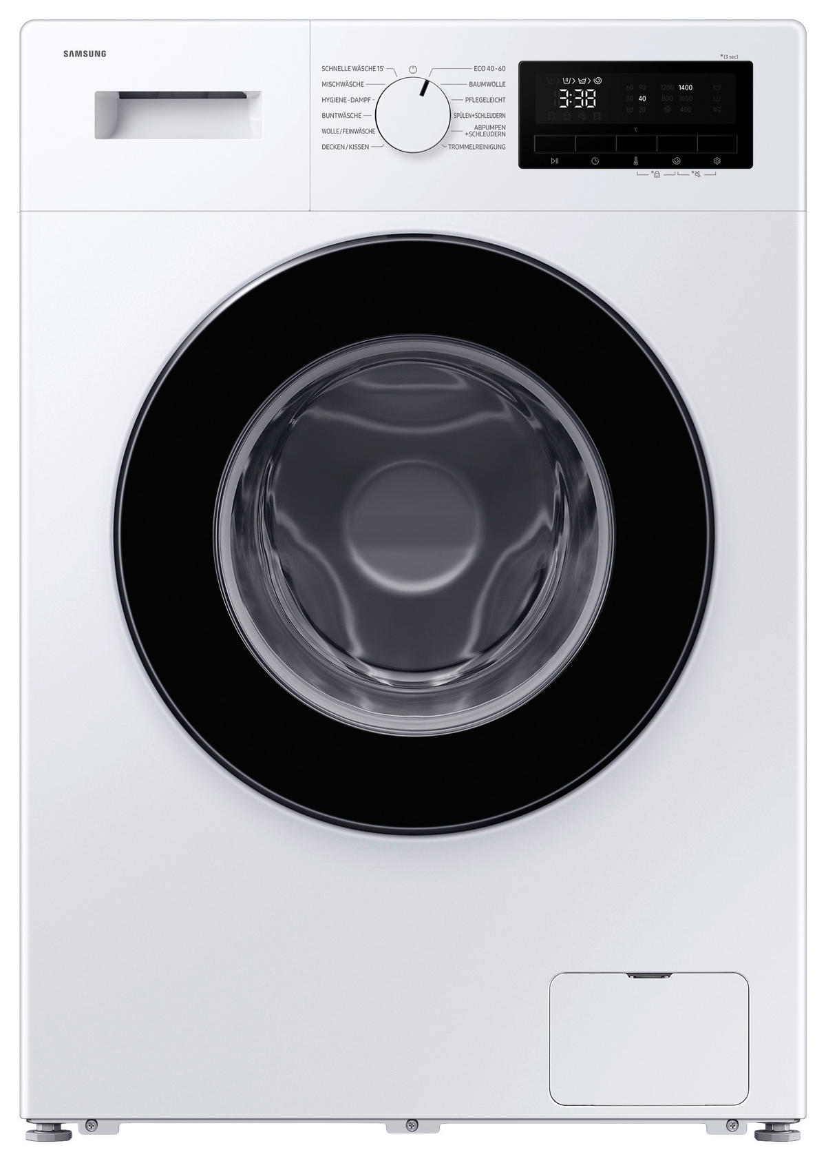 WASCHMASCHINE   - Weiß, Basics, Kunststoff/Metall (59,5/85/46,5cm) - Samsung