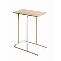 BEISTELLTISCH 30/50/65 cm Eichefarben, Kaschmir rechteckig  - Kaschmir/Eichefarben, Trend, Holzwerkstoff/Metall (30/50/65cm)