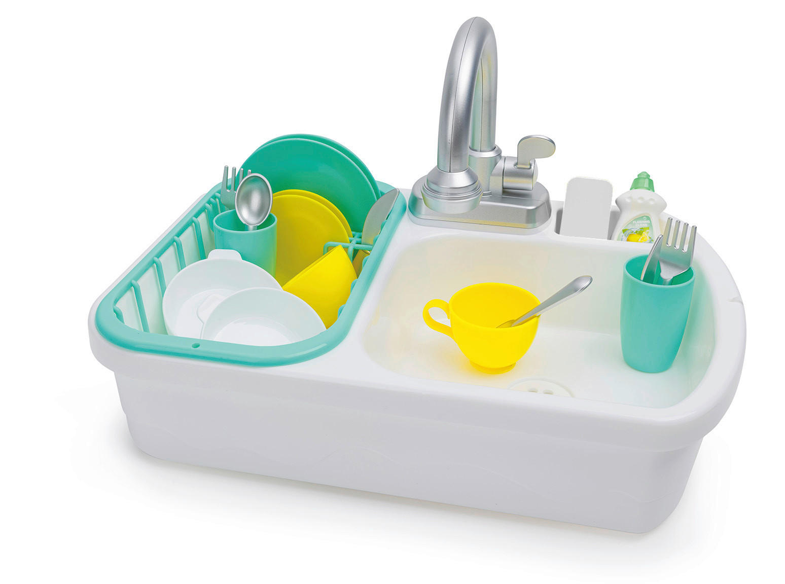 DJEČJI KUHINJSKI PRIBOR - višebojno, Basics, metal/plastika