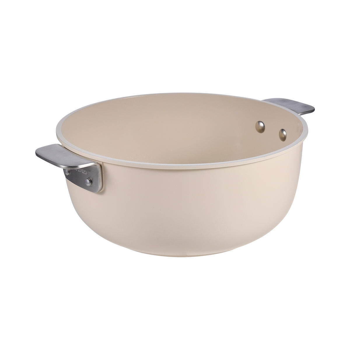 KOCHTOPFSET SHARE PLAY 10-teilig  - Beige/Schwarz, Basics, Glas/Metall (30.3/32/32.6cm) - Masterpro
