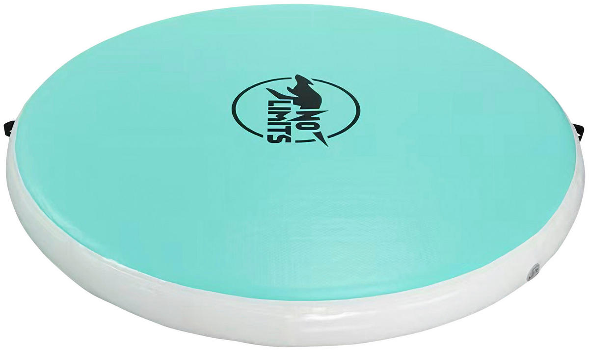 GYMNASTIKMATTE AIR SPORT  - Türkis/Weiß, MODERN, Kunststoff (200/20/200cm)