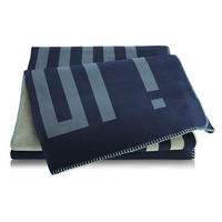 PLÉD 150/200 cm  - sötétkék/pasztellkék, Basics, textil (150/200cm) - Joop!