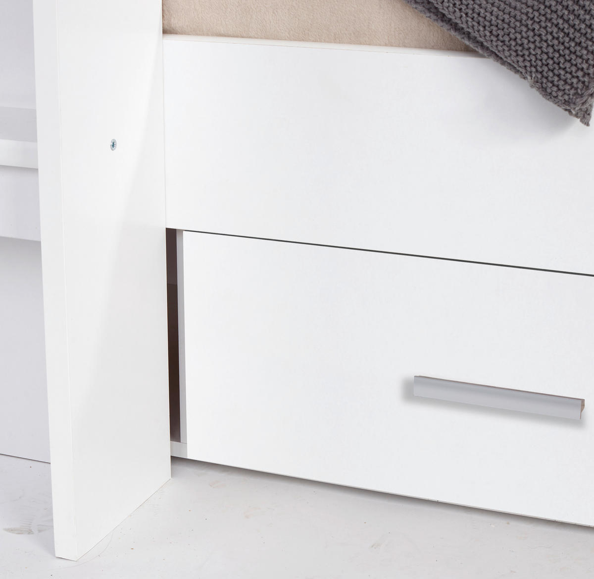 ETAGENBETT - Weiß, KONVENTIONELL, Holzwerkstoff (90/200cm) - Carryhome