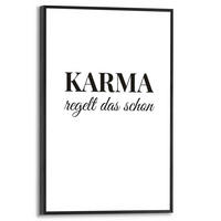 BILD 20/30 cm  - Schwarz, Trend, Holzwerkstoff (20/30cm) - Reinders!