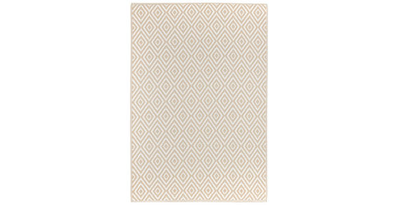 OUTDOORTEPPICH 160/230 cm Ibiza  - Beige/Weiß, Trend, Textil (160/230cm) - Boxxx