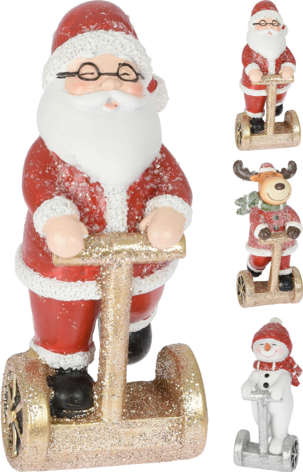 FIGURINĂ DE CRĂCIUN - Basics, piatră (6/6/14cm)