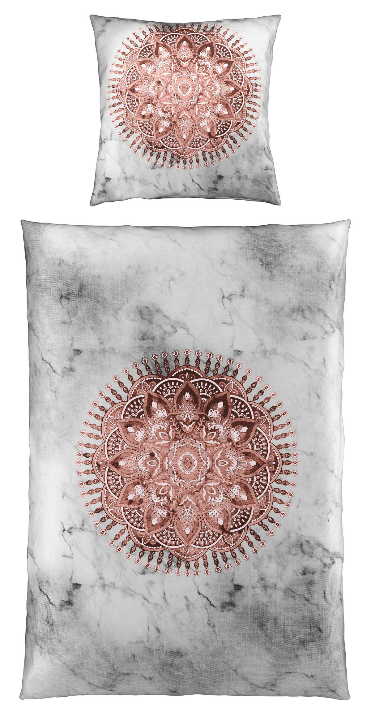 BETTWÄSCHE 135/200 cm  - Braun, Basics, Textil (135/200cm) - Novel