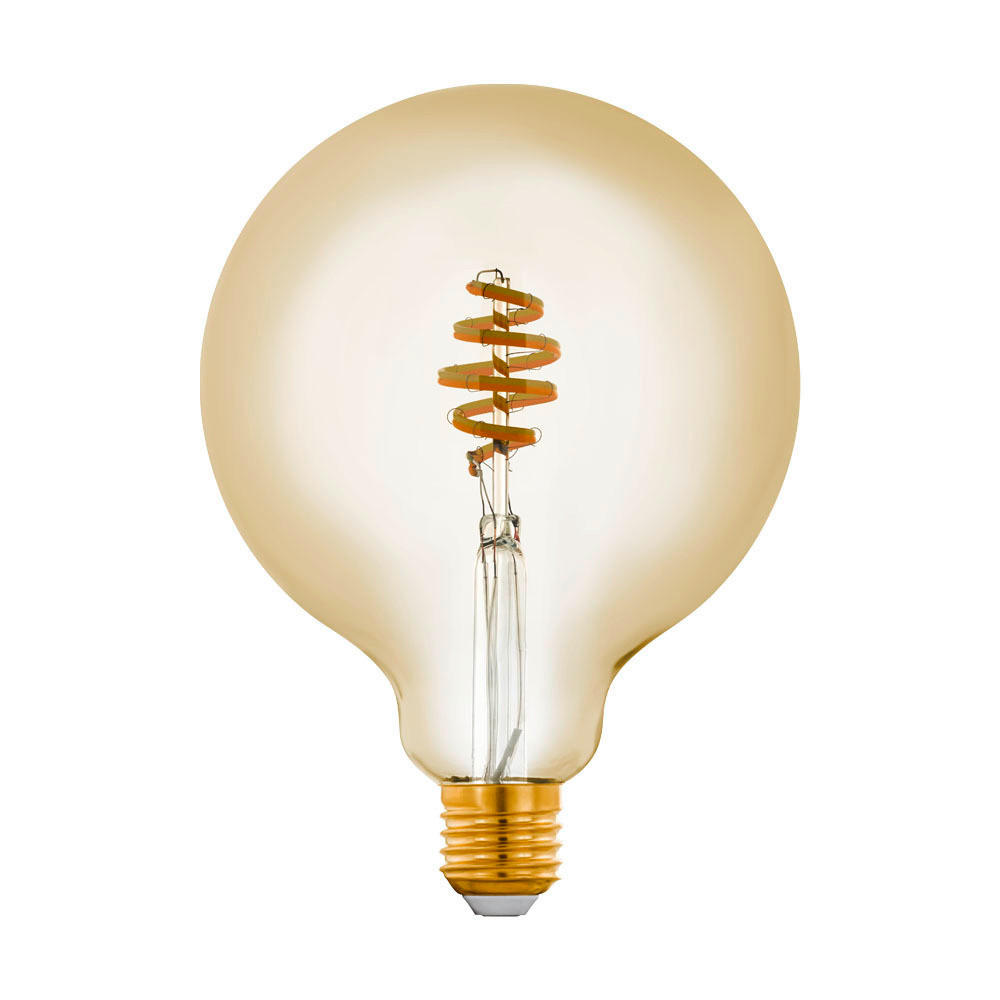 LED-LEUCHTMITTEL   E27 4,9 W 360 lm  - Goldfarben, Basics, Glas (17,2cm) - Eglo