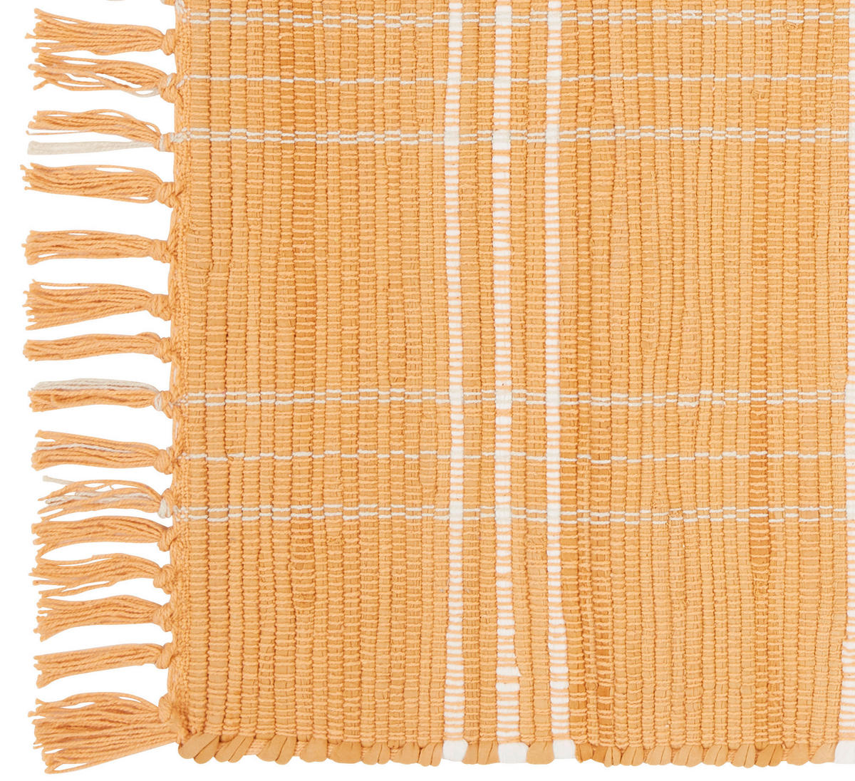 RUČNĚ TKANÝ KOBEREC, 60/90 cm, oranžová - oranžová, Basics, textil (60/90cm) - Boxxx