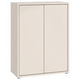 SCHUHSCHRANK Alice Springs  in 74,5/99,1/34,9 cm  - Sandfarben/Grau, MODERN, Holzwerkstoff/Kunststoff (74,5/99,1/34,9cm) - Xora