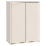 SCHUHSCHRANK Alice Springs  in 74,5/99,1/34,9 cm  - Sandfarben/Grau, MODERN, Holzwerkstoff/Kunststoff (74,5/99,1/34,9cm) - Xora