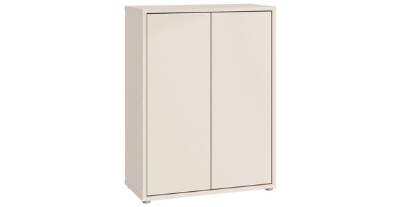 SCHUHSCHRANK Alice Springs  in 74,5/99,1/34,9 cm  - Sandfarben/Grau, MODERN, Holzwerkstoff/Kunststoff (74,5/99,1/34,9cm) - Xora