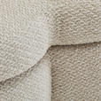 HOCKER Chenille Creme  - Creme, Design, Textil (43/46/43cm) - Xora