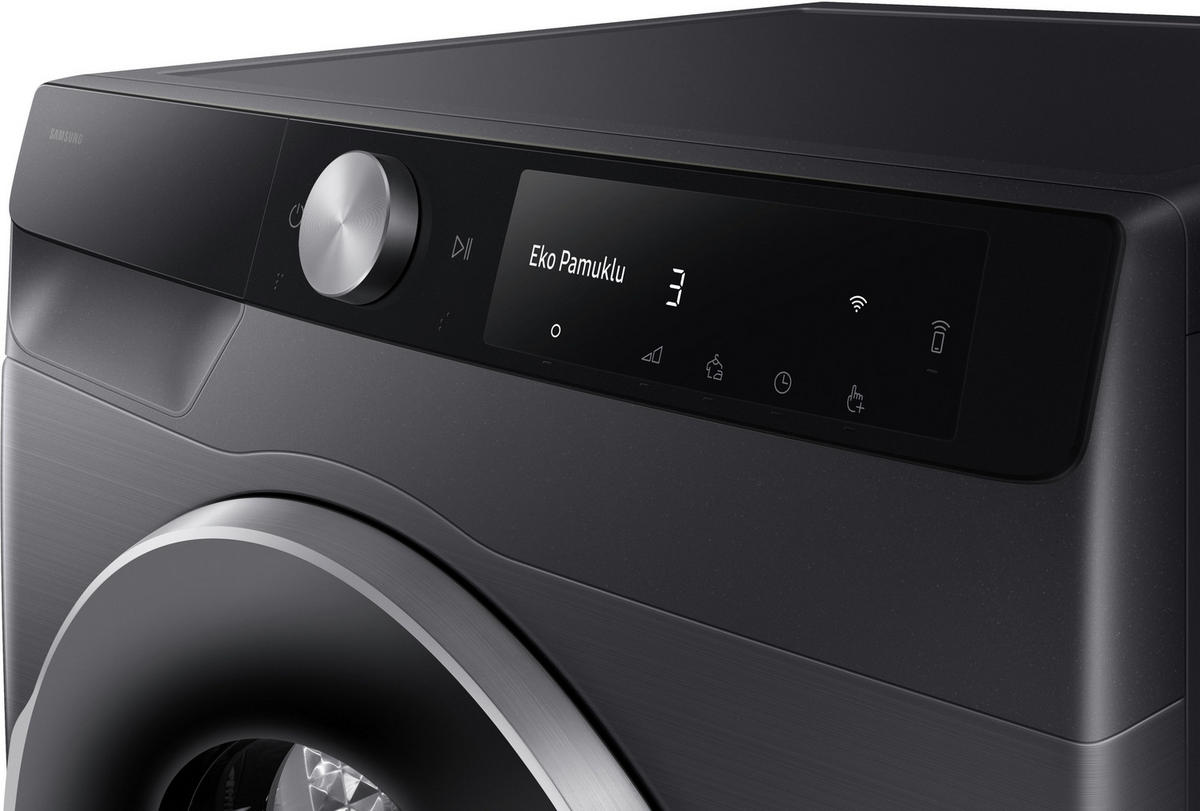 TROCKNER DV90DG6845LBU2  - Schwarz, Basics, Glas/Kunststoff (60/85/60cm) - Samsung