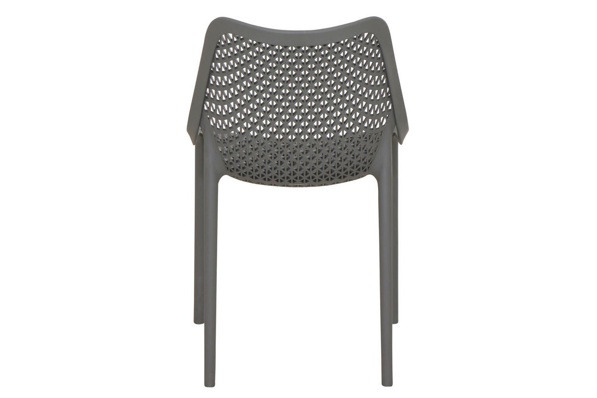 GARTENGARNITUR 5-teilig  - Anthrazit/Grau, Basics, Holzwerkstoff/Kunststoff (70/81/110cm) - Siena Garden