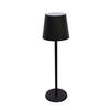 STOLNÍ LAMPA NA BATERIE 11,5/36 cm - černá, Design, kov/plast (11,5/36cm) - Novel