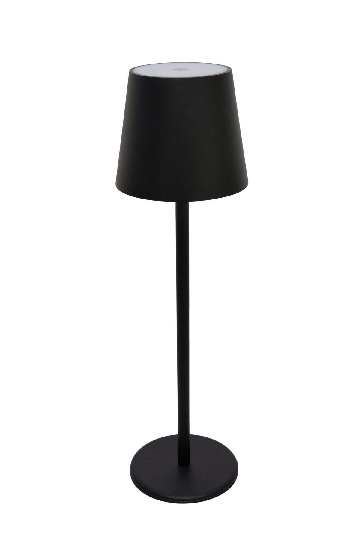 STOLNÍ LAMPA NA BATERIE 11,5/36 cm - černá, Design, kov/plast (11,5/36cm) - Novel