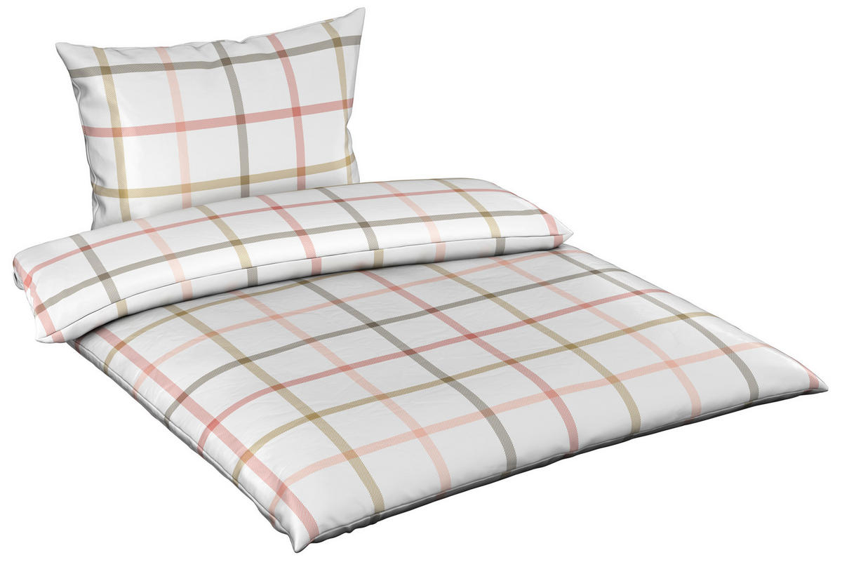 ÁGYNEMŰHUZAT-GARNITÚRA 140/200 cm  - barna/rózsaszín, Konventionell, textil (140/200cm) - Esposa