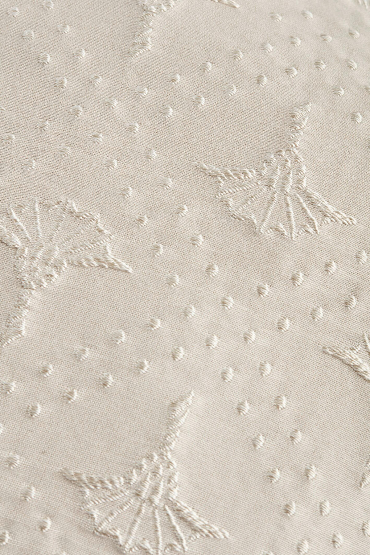 KISSENHÜLLE J! Cornflower Charm natur 40/40 cm  - Creme/Naturfarben, Design, Textil (40/40cm) - Joop!